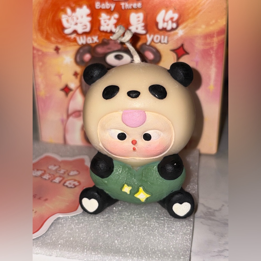 Baby Three Wax Is You CONFIRMED Panda Scented Candle